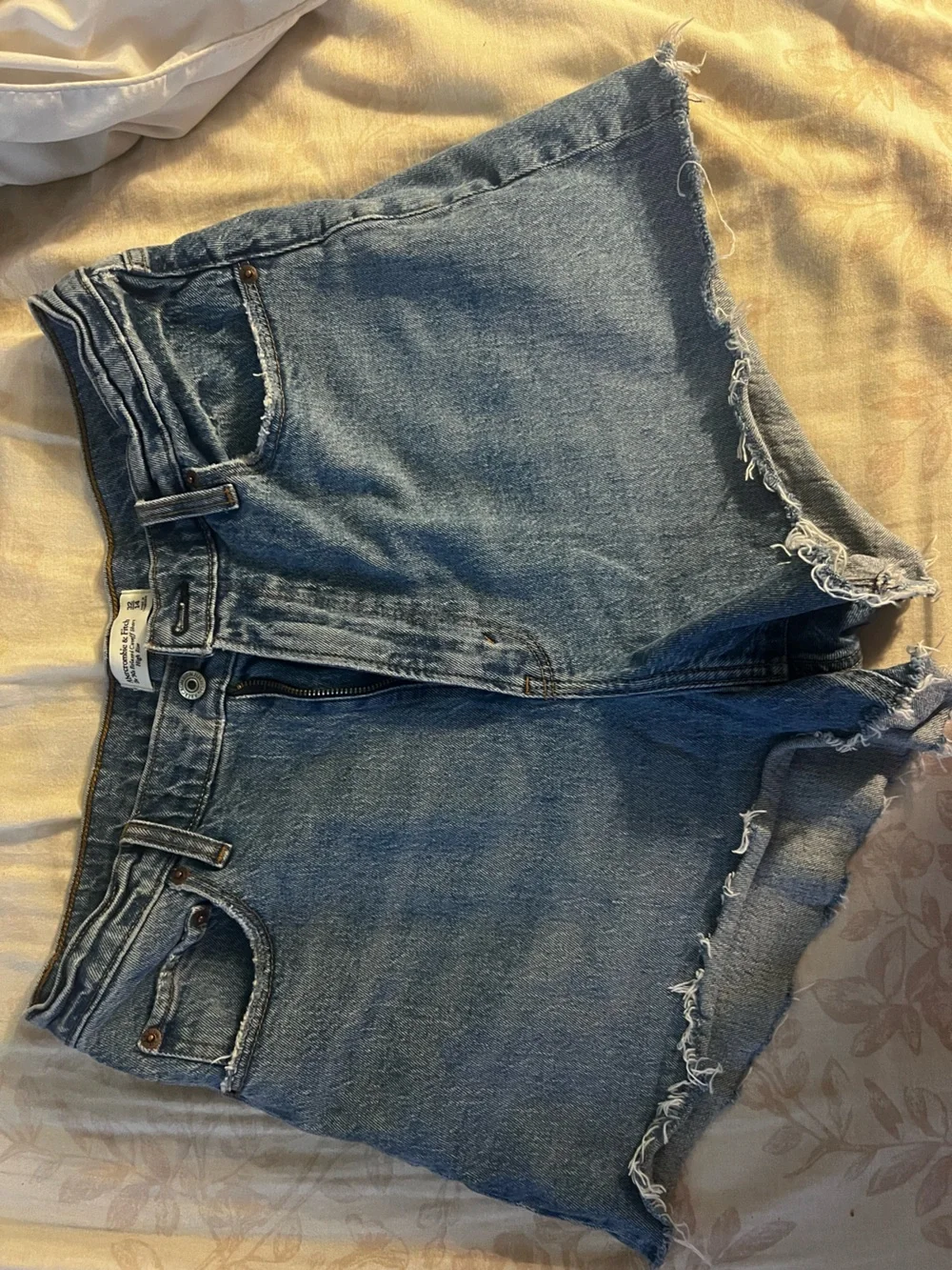 Abercrombie and fitch denim shorts